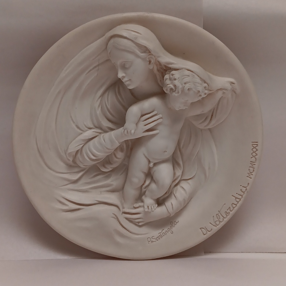 "Madonna Modesta" 1982 Wall Hanging
